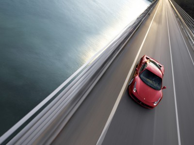 Shooting brochure Ferrari 458 Italia