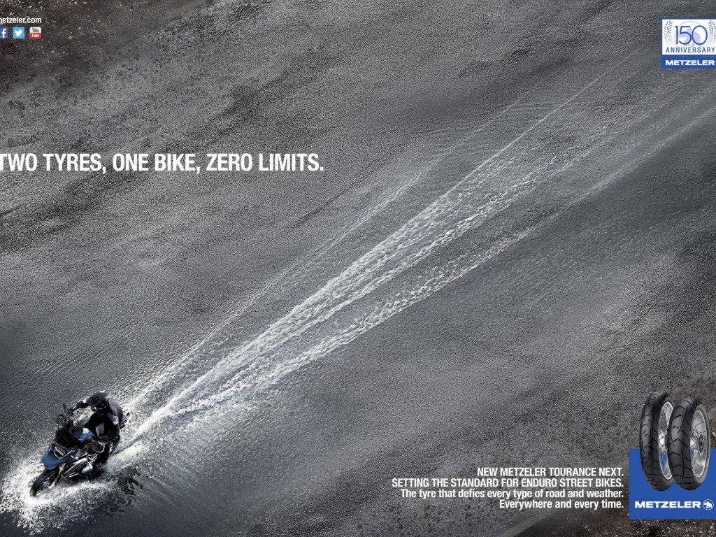 Two tyres, one bike, zero limits