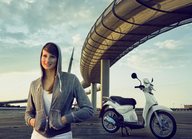 Aprilia Scarabeo bridge