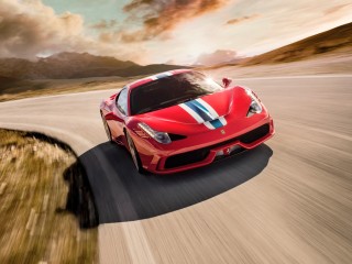 Ferrari Speciale drive