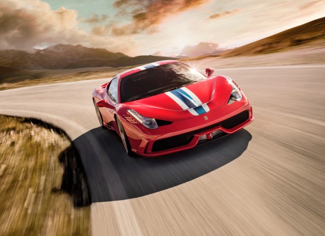 Ferrari Speciale drive