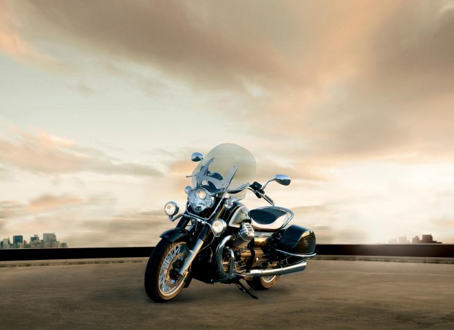 Guzzi California landscape