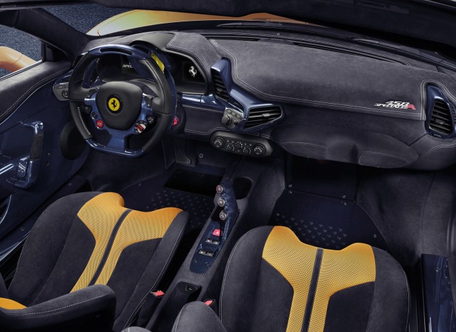 Ferrari SpecialeA interior